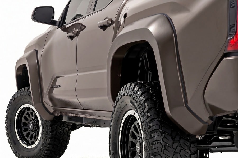 Расширители колёсных арок Sport, цвет 4Z2 Mudbath, Toyota Tacoma IV, Rough Country — фото 1