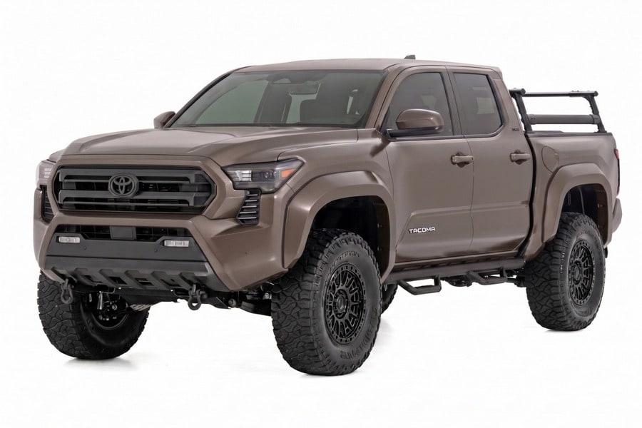 Расширители колёсных арок Sport, цвет 4Z2 Mudbath, Toyota Tacoma IV, Rough Country — фото 2