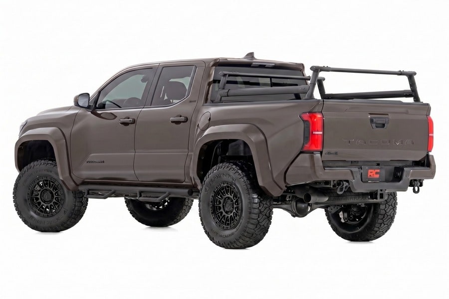Расширители колёсных арок Sport, цвет 4Z2 Mudbath, Toyota Tacoma IV, Rough Country — фото 3