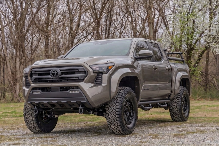 Расширители колёсных арок Sport, цвет 4Z2 Mudbath, Toyota Tacoma IV, Rough Country — фото 5