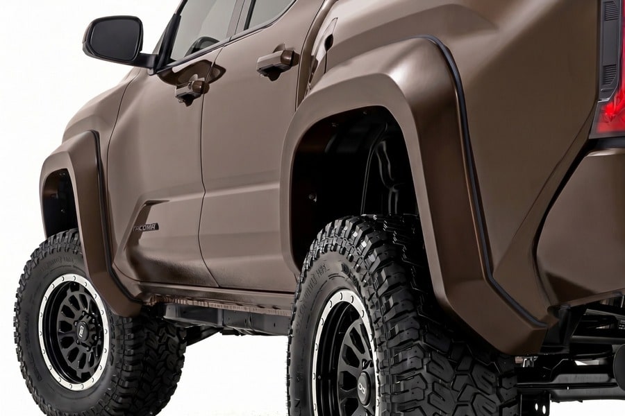 Расширители колёсных арок Sport, цвет 6X1 Bronze Oxide, Toyota Tacoma IV, Rough Country — фото 1