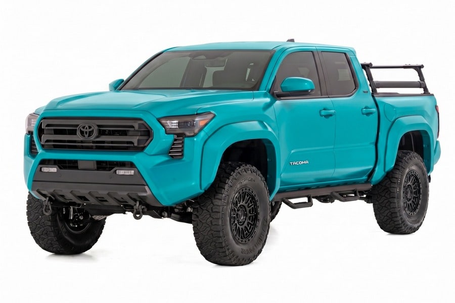 Расширители колёсных арок Sport, цвет 796 Wave Maker, Toyota Tacoma IV, Rough Country — фото 2