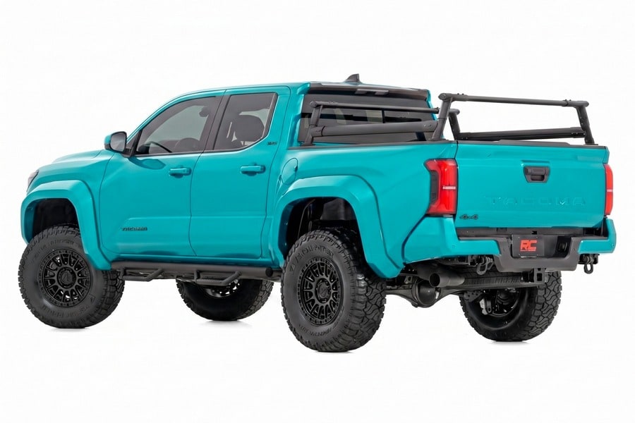 Расширители колёсных арок Sport, цвет 796 Wave Maker, Toyota Tacoma IV, Rough Country — фото 3