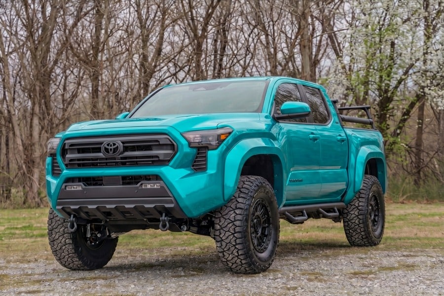 Расширители колёсных арок Sport, цвет 796 Wave Maker, Toyota Tacoma IV, Rough Country — фото 5