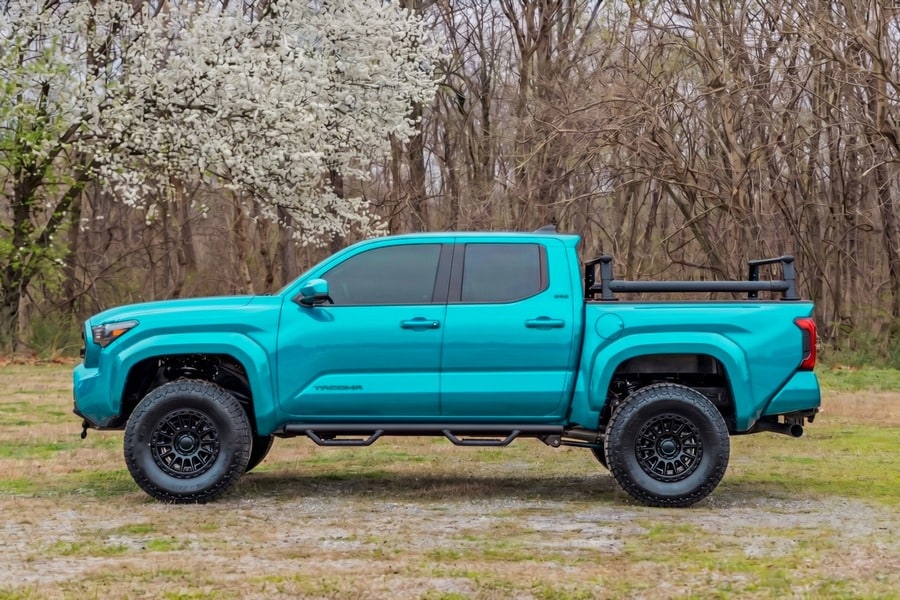 Расширители колёсных арок Sport, цвет 796 Wave Maker, Toyota Tacoma IV, Rough Country — фото 7