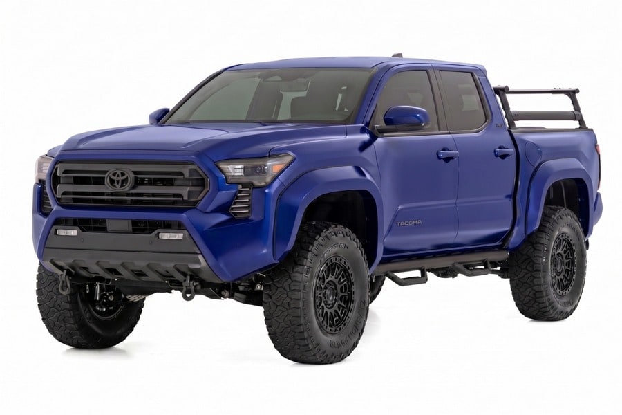Расширители колёсных арок Sport, цвет 8W7 Blue Crush, Toyota Tacoma IV, Rough Country — фото 2
