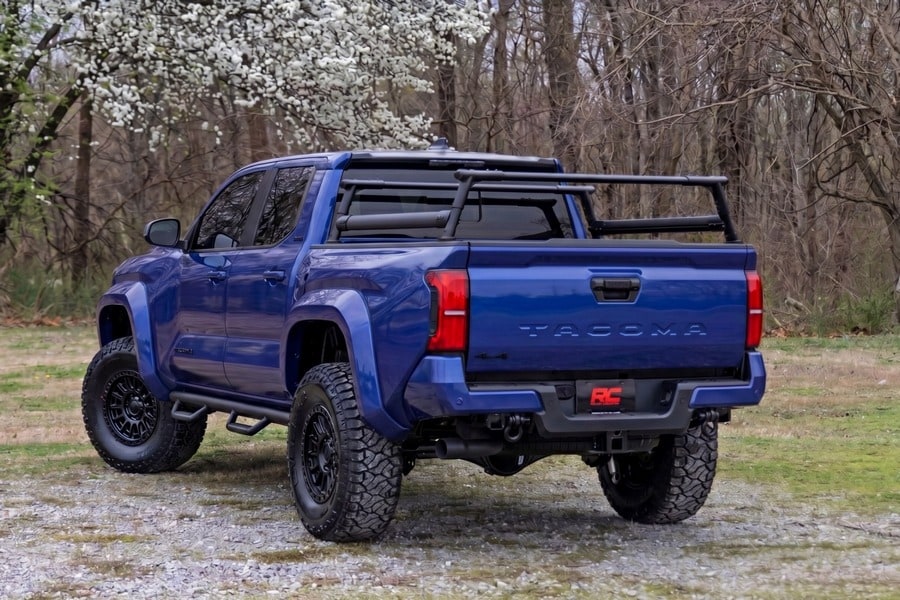 Расширители колёсных арок Sport, цвет 8W7 Blue Crush, Toyota Tacoma IV, Rough Country — фото 7