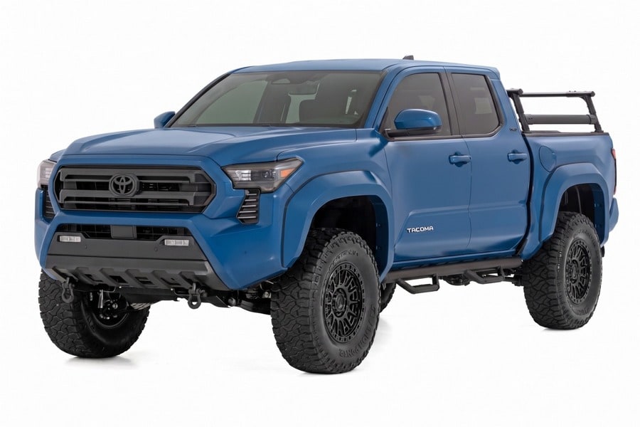 Расширители колёсных арок Sport, цвет 8X0 Heritage Blue, Toyota Tacoma IV, Rough Country — фото 2