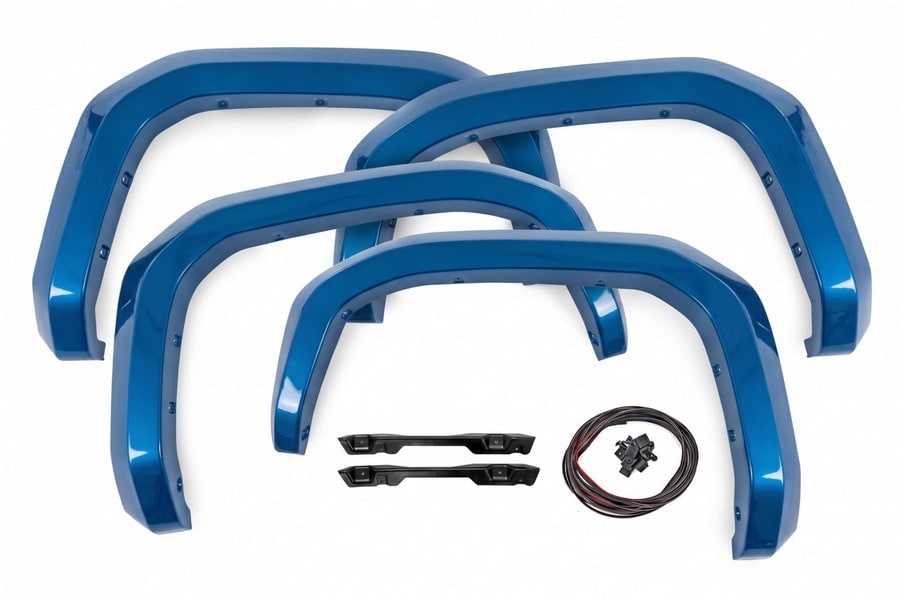 Расширители колёсных арок Sport, цвет 8X0 Heritage Blue, Toyota Tacoma IV, Rough Country — фото 4