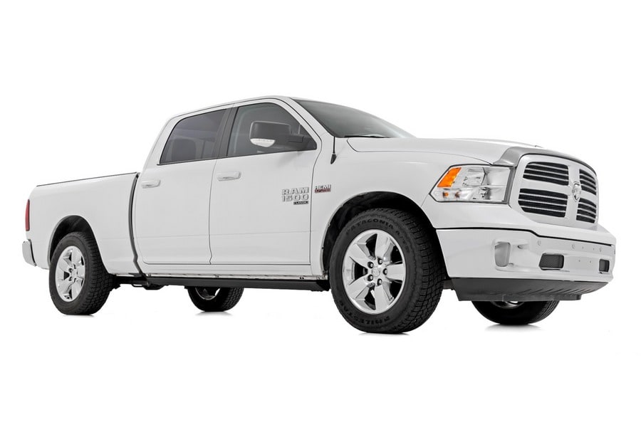 Электрические выдвижные подножки, двухмоторный привод, кабина Crew Cab, Rough Country — фото 2