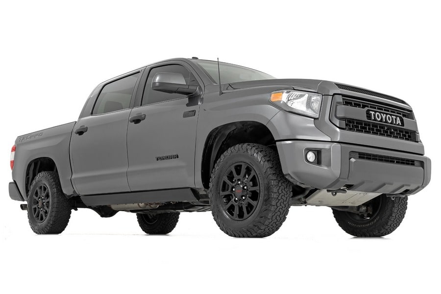 Электрические выдвижные подножки, двухмоторный привод, кабина CrewMax, Toyota Tundra (2007–2021), Rough Country — фото 2