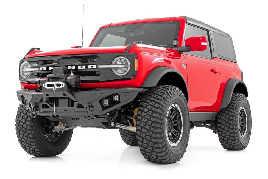 Электрические выдвижные подножки, двухмоторный привод, 2 двери, Ford Bronco VI, Rough Country — фото 3