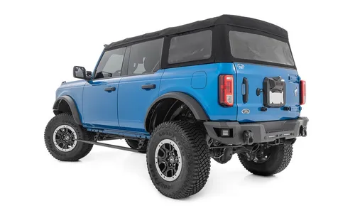 Электрические выдвижные подножки, двухмоторный привод, 4 двери, Ford Bronco VI, Rough Country — фото 3