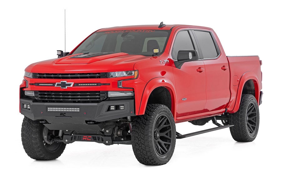 Электрические выдвижные подножки, двухмоторный привод, кабина Crew Cab, Rough Country — фото 2