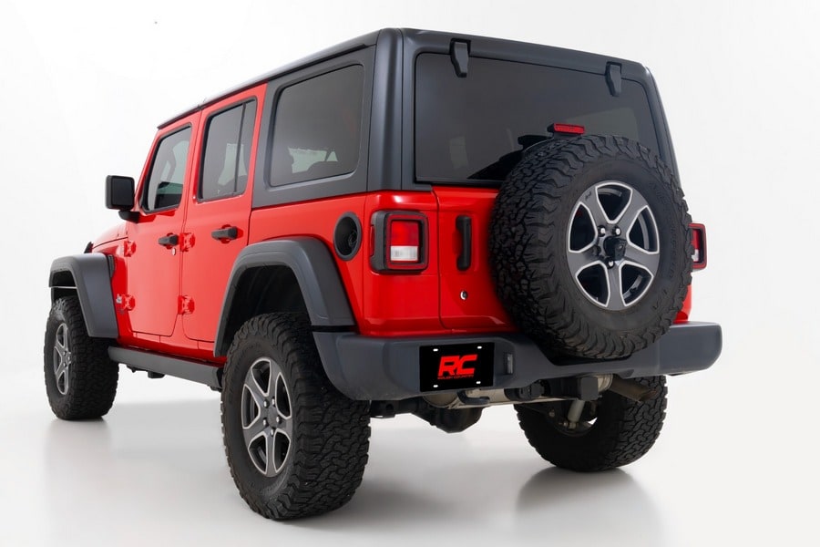 Электрические выдвижные подножки, двухмоторный привод, 4 двери, Jeep Wrangler JL, Rough Country — фото 6