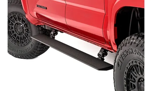 Электрические выдвижные подножки, двухмоторный привод, кабина Double Cab, Toyota Tacoma IV, Rough Country — фото 1