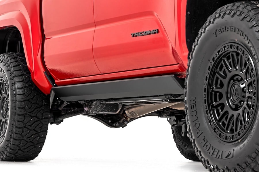 Электрические выдвижные подножки, двухмоторный привод, кабина Double Cab, Toyota Tacoma IV, Rough Country — фото 3