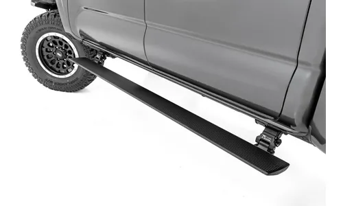 Электрические выдвижные подножки, двухмоторный привод, кабина Double Cab, Toyota Tacoma (2005–2023), Rough Country — фото 1
