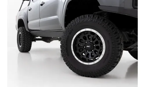 Электрические выдвижные подножки, двухмоторный привод, кабина Double Cab, Toyota Tacoma (2005–2023), Rough Country — фото 2