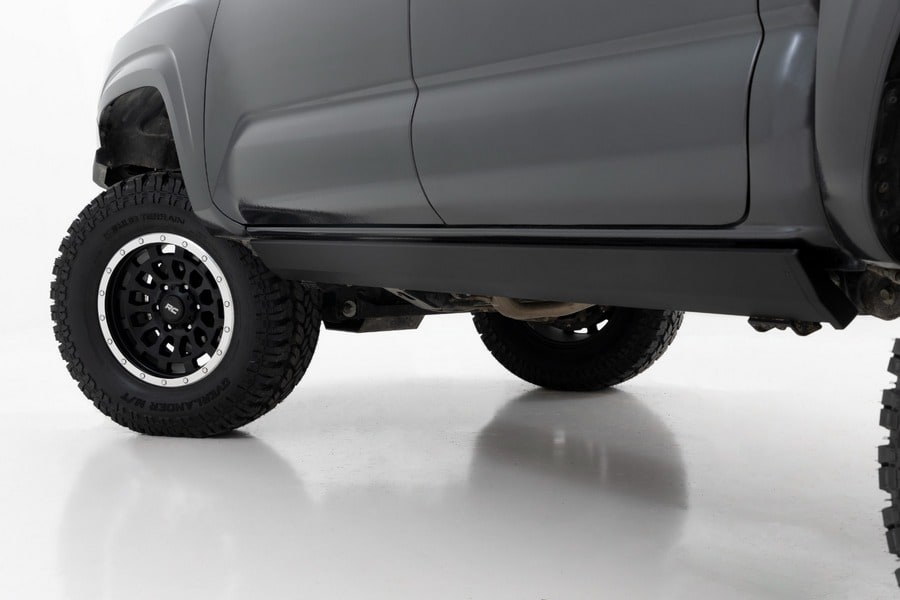 Электрические выдвижные подножки, двухмоторный привод, кабина Double Cab, Toyota Tacoma (2005–2023), Rough Country — фото 7