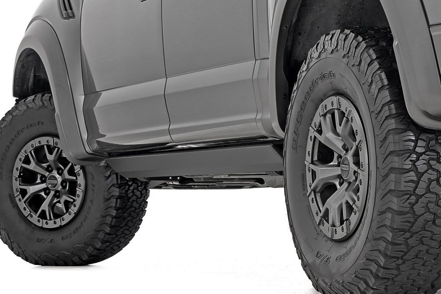Электрические выдвижные подножки, двухмоторный привод, кабина Crew Cab, Rough Country — фото 4