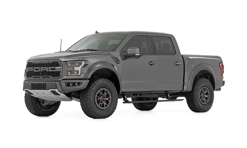 Электрические выдвижные подножки, двухмоторный привод, кабина Crew Cab, Rough Country — фото 7