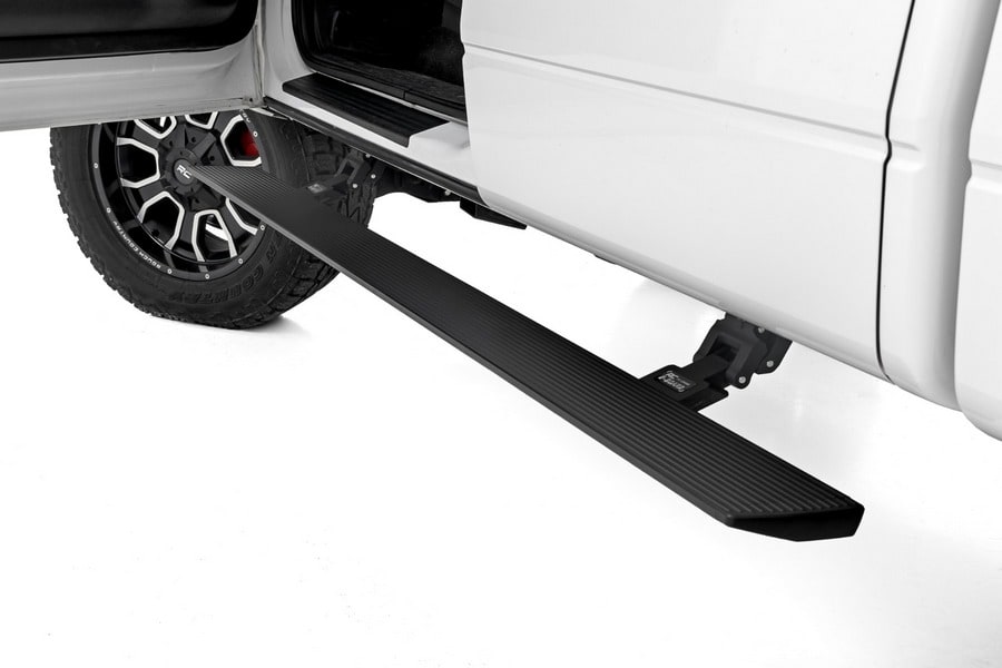 Электрические выдвижные подножки, двухмоторный привод, кабина Crew Cab, Ford F-150 (2009–2014), Rough Country — фото 2