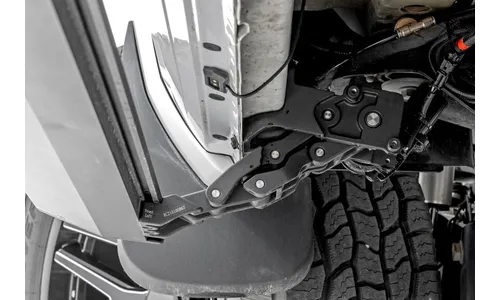 Электрические выдвижные подножки, двухмоторный привод, кабина Crew Cab, Rough Country — фото 7