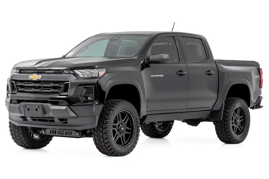 Электрические выдвижные подножки, двухмоторный привод, кабина Crew Cab, Rough Country — фото 2