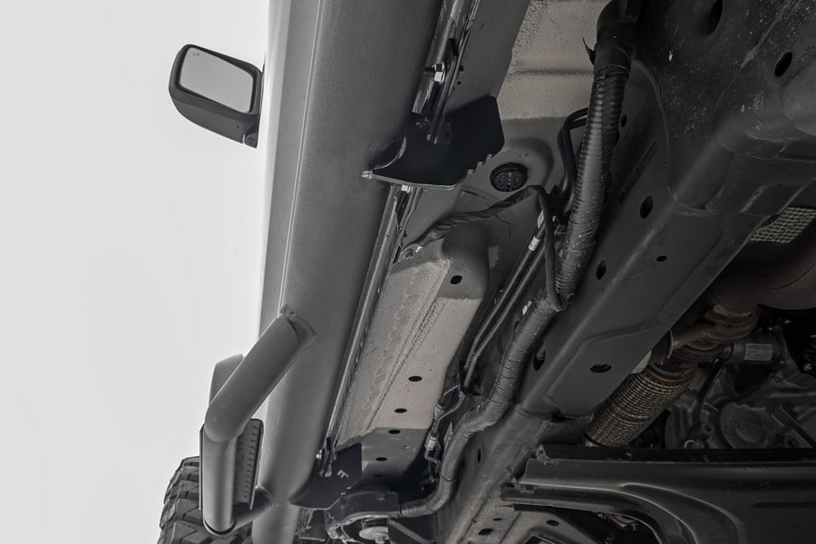 Трубчатые подножки, от арки до арки, 2 двери, Ford Bronco VI, Rough Country — фото 3