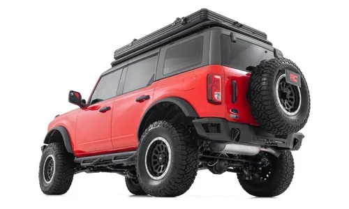 Трубчатые подножки, от арки до арки, 4 двери, Ford Bronco VI, Rough Country — фото 3