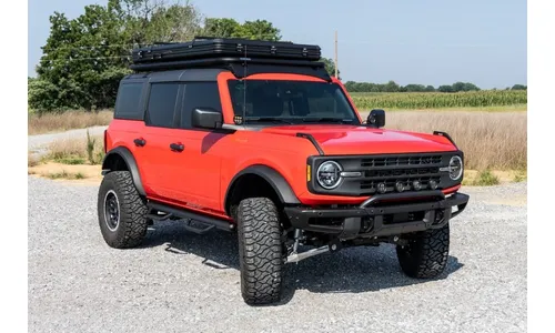 Трубчатые подножки, от арки до арки, 4 двери, Ford Bronco VI, Rough Country — фото 7