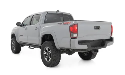 Трубчатые подножки, по длине кабины, грузовая платформа 1 524 мм (5 футов), Toyota Tacoma (2005–2023), Rough Country — фото 2