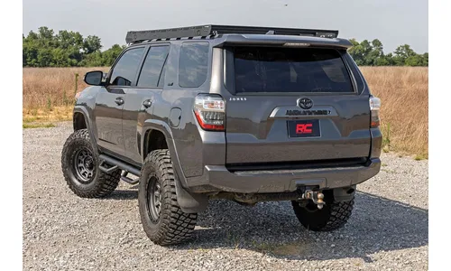 Трубчатые подножки, по длине кабины, кроме Limited, Toyota 4Runner (2010–2024), Rough Country — фото 7