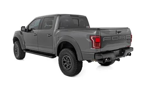 Алюминиевые боковые подножки HD2, кабина Crew Cab, Rough Country — фото 4