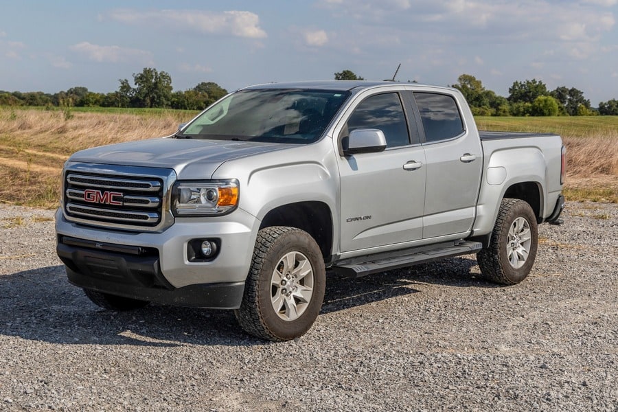 Алюминиевые боковые подножки HD2, кабина Crew Cab, Rough Country — фото 6