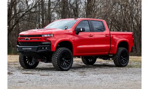 Расширители колёсных арок Sport, цвет G42 White Sands, Chevrolet Silverado 1500 (2019–2026), Rough Country — фото 4