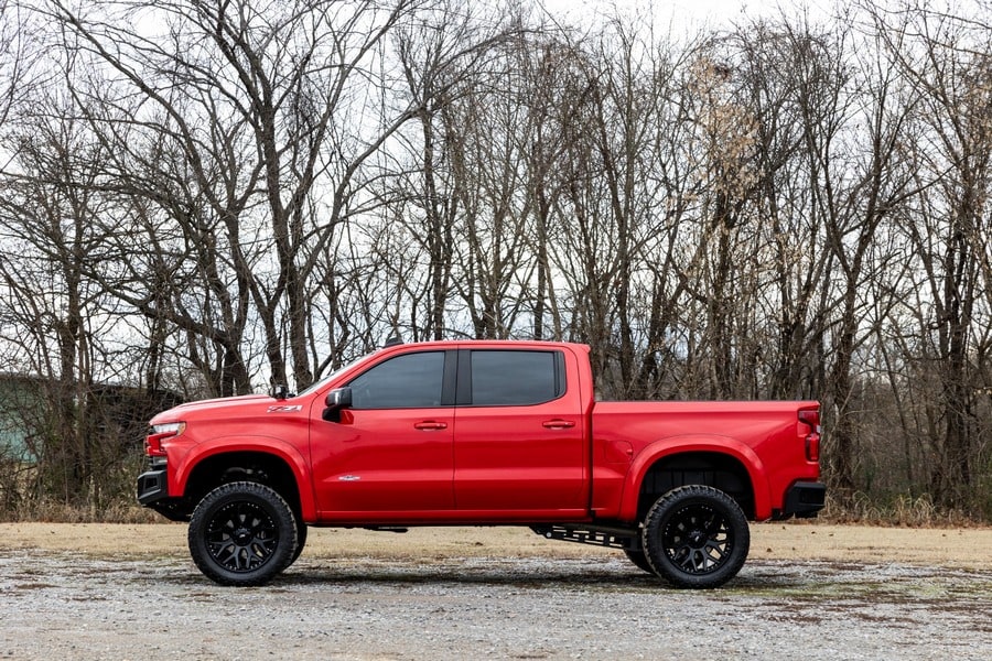 Расширители колёсных арок Sport, цвет GAZ Summit White, Chevrolet Silverado 1500 (2019–2026), Rough Country — фото 5