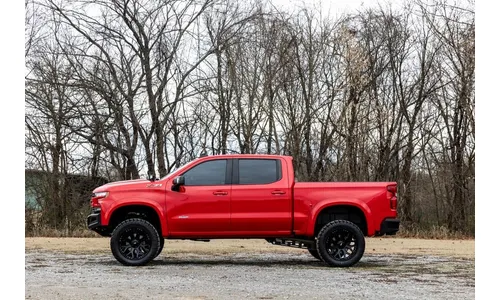 Расширители колёсных арок Sport, цвет GBA Black, Chevrolet Silverado 1500 (2019–2026), Rough Country — фото 5