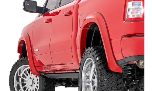Расширители колёсных арок Sport, цвет PBJ Hydro Blue, RAM 1500 DT, Rough Country — фото 2