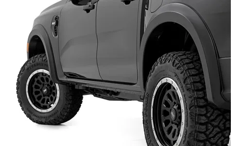 Расширители колёсных арок Sport, цвет G1 Absolute Black, Ford Ranger T6.2, Rough Country — фото 1