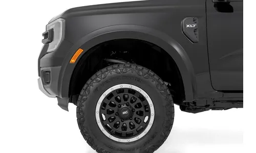 Расширители колёсных арок Sport, цвет G1 Absolute Black, Ford Ranger T6.2, Rough Country — фото 4
