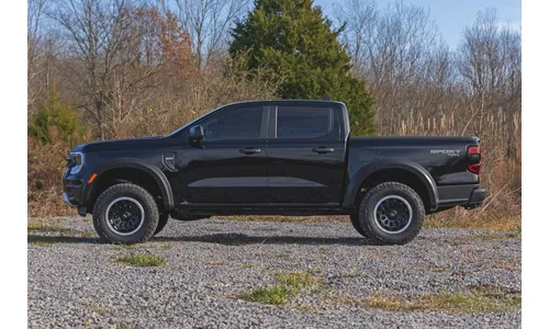 Расширители колёсных арок Sport, цвет G1 Absolute Black, Ford Ranger T6.2, Rough Country — фото 7
