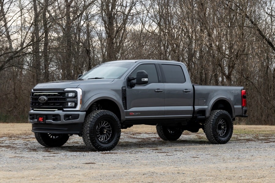 Расширители колёсных арок Sport, цвет DR Avalanche Gray, Rough Country — фото 4