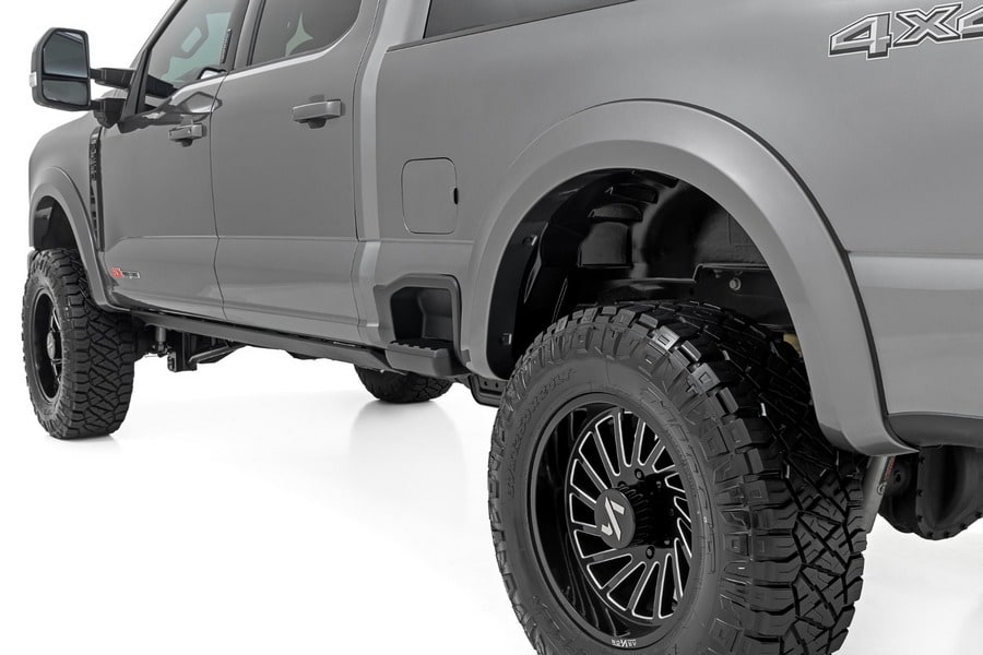 Расширители колёсных арок Sport, цвет JS Iconic Silver, Rough Country — фото 2