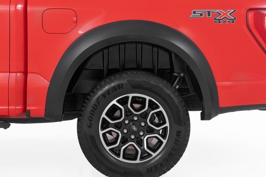 Расширители колёсных арок Sport, цвет A3 Space White, Ford F-150 (2021–2026), Rough Country — фото 4