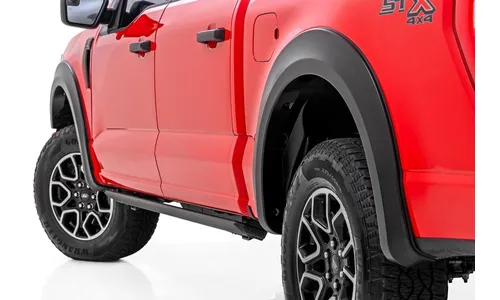 Расширители колёсных арок Sport, цвет E2 Magma Red, Ford F-150 (2021–2026), Rough Country — фото 1