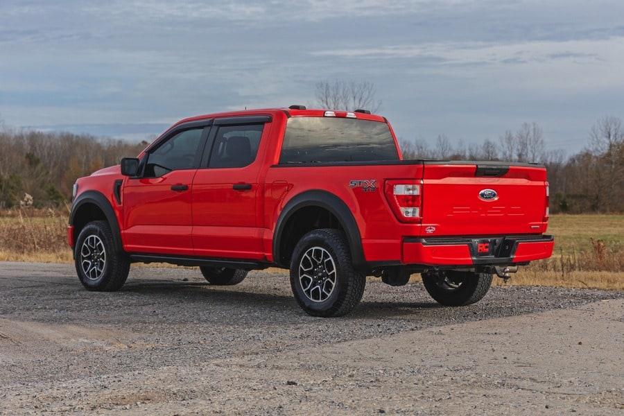 Расширители колёсных арок Sport, цвет JS Iconic Silver, Ford F-150 (2021–2026), Rough Country — фото 7