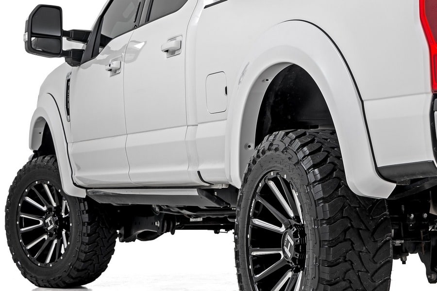 Расширители колёсных арок Sport, цвет JS Iconic Silver, Rough Country — фото 2