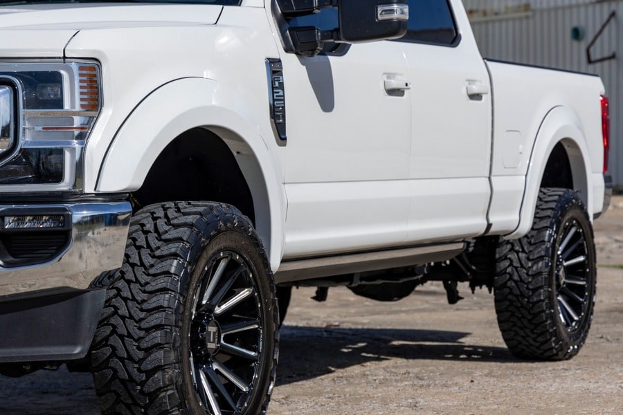 Расширители колёсных арок Sport, цвет JS Iconic Silver, Rough Country — фото 6